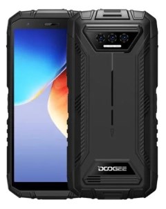 Смартфон S41 Pro 4GB 64GB black 5 45 720x1440 4 Core 13Mpix 2Mpix 2Mpix 8Mpix 2 Sim 2G 3G LTE BT Wi  Doogee