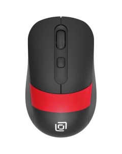 Мышь Wireless 310MW черная красная оптическая 3200dpi USB для ноутбука 4but 1869093 Oklick