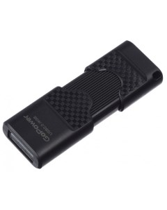 Накопитель USB 2 0 4GB 00 00025961 SLIDER пластик черный матовый Gopower