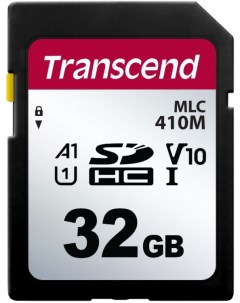 Промышленная карта памяти SDHC 32Gb TS32GSDC410M 410M Class 10 U1 A1 95 20MB s 86TBW Transcend