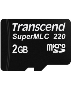 Промышленная карта памяти microSDHC 2GB TS2GUSD220I 220I Class 10 U1 UHS I 22 20MB s без адаптера Transcend