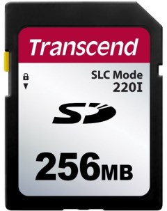 Промышленная карта памяти SDHC 256MB TS256MSDC220I 220I 22 20MB s 63TBW Transcend