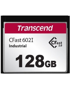 Промышленная карта памяти CFast 2 0 128GB TS128GCFX602I CFX602i 500 215MB s 180TBW Transcend