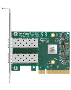 Сетевая карта MCX631102AN ADAT ConnectX 6 Lx EN adapter card 25GbE Dual port SFP28 PCIe 4 0 x8 No Cr Mellanox technologies