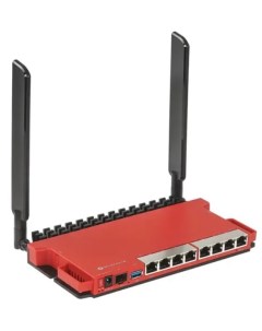 Роутер L009UiGS 2HaxD IN 1xSFP port 2 5G supported 8xGigabit LAN ports Ether8 has Passive PoE out 1x Mikrotik