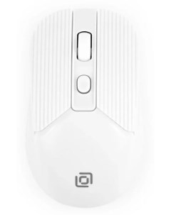 Мышь Wireless 509MW белая оптическая 1600dpi USB для ноутбука 4but 1885186 Oklick