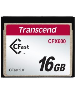 Промышленная карта памяти CFast 16GB TS16GCFX600I CFX600i 140 29MB s Transcend