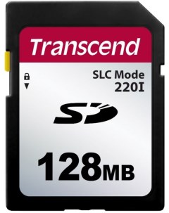 Промышленная карта памяти SDHC 128MB TS128MSDC220I 220I 22 20MB s 63TBW Transcend