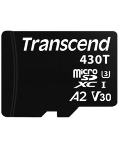 Промышленная карта памяти microSDXC 128GB TS128GUSD430T 430T Class 10 UHS I U3 A2 100 70MB s без ада Transcend