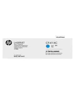Картридж для лазерного принтера HP LaserJet 410X CF411XC голубой LaserJet 410X CF411XC голубой Hp