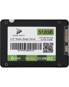 SSD накопитель Compit 512GB 2 5 SATA3 CMPTSSD25512GB 512GB 2 5 SATA3 CMPTSSD25512GB
