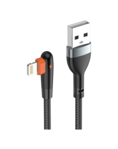 Кабель LDNIO USB Lightning LS561 черный оранжевый 1м USB Lightning LS561 черный оранжевый 1м Ldnio