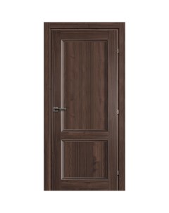 Дверь межкомнатная Танганика Ноче глухая CPL ламинация цвет коричневый 80x200 см с замком и петлями Краснодеревщик