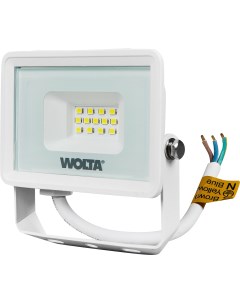 Прожектор светодиодный уличный SMD WFL 10W 08W 10 Вт 5700 К нейтральный белый свет Wolta