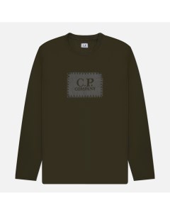 Мужской лонгслив 30 1 Jersey Logo C.p. company