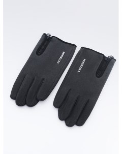 Тканевые перчатки в спортивном стиле с функцией Touch Screen Zolla