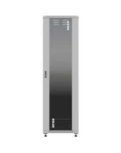 Шкаф серверный R42U60100GS напольный стеклянная передняя дверь 42U 600x1987x1000 мм Ntss