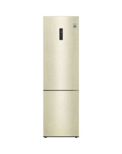 Холодильник двухкамерный GA B509CEUM Total No Frost инверторный бежевый Lg