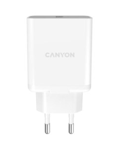 Сетевое зарядное устройство CNE CHA36W01 USB 36Вт 3A белый Canyon