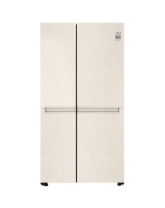 Холодильник двухкамерный GC B257JEYV Total No Frost Side by Side инверторный бежевый Lg