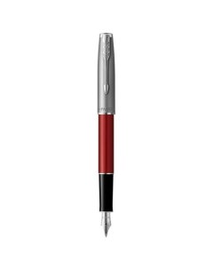 Ручка перьев Sonnet Essentials F546 2146736 Red CT F ст нерж подар кор Parker