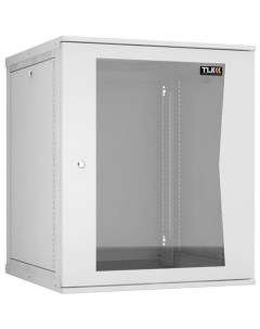 Шкаф коммутационный TWI 156060 R G GY настенный стеклянная передняя дверь 15U 600x703x600 мм Tlk