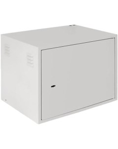 Шкаф коммутационный антивандальный EC WS 096045 GY настенный металлическая передняя дверь 9U 600x470 Netlan