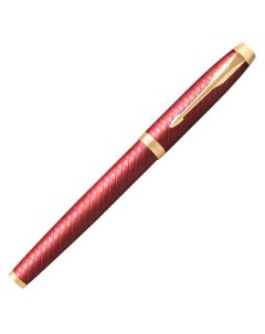 Ручка перьев IM Premium F318 CW2143650 Red GT F ст нерж подар кор Parker