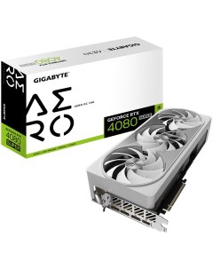 Видеокарта GeForce RTX 4080 Super 16384Mb Aero OC 16 Gb GV N408SAERO OC 16GD 1xHDMI 3xDP Ret Gigabyte