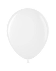 Набор воздушных шаров М12 30 см 50 шт пастель белый Meshu