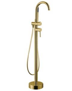 Напольный смеситель для ванны Metropoli золотой глянцевый Altrobagno