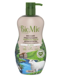 Средство для мытья посуды Экологичное Bio Care Концентрат Без запаха 750 мл Biomio