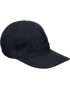 Шерстяная кепка с логотпом Jil sander