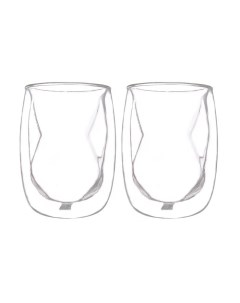 Набор стаканов с двойным стеклом 300 мл Double Wall 2 предмета Repast