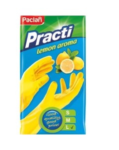 Перчатки с запахом лимона Practi Lemon Aroma L Paclan