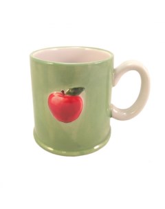 Кружка 380 мл Зелёное яблоко Just mugs