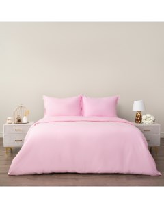 Комплект постельного белья евро Siberia Сэнди розовый Sofi de marko