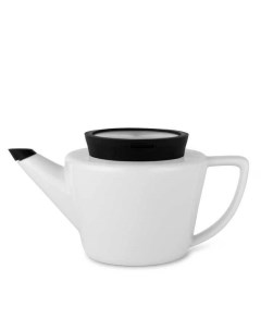 Чайник заварочный с ситечком 500 мл Infusion чёрный белый Viva scandinavia