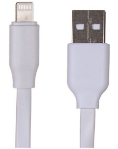 Кабель интерфейсный УТ000023597 USB Lightning 8 pin для Apple 2A белый Red line