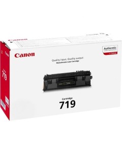 Картридж для лазерного принтера Canon 719 3479B002 черный 719 3479B002 черный