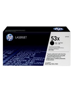 Картридж для лазерного принтера HP LaserJet 53X Q7553X черный LaserJet 53X Q7553X черный Hp