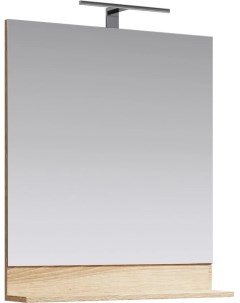 Зеркало 70x79 8 см дуб сонома Foster FOS0207DS Aqwella
