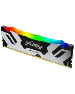 Модуль памяти DIMM 16Gb DDR5 PC64000 8000MHz Fury Renegade RGB Black KF580C38RSA 16 Kingston