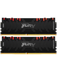 Модуль памяти DIMM 16Gb 2х8Gb DDR4 PC36800 4600MHz Fury Renegade RGB Black KF446C19RBAK2 16 Kingston