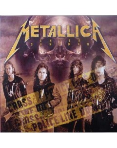 Виниловая пластинка Metallica Enter Sandman Japan 1986 LP Республика