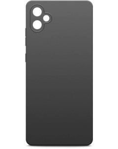 Чехол накладка для смартфона Samsung Galaxy A05 силикон черный 72616 Borasco