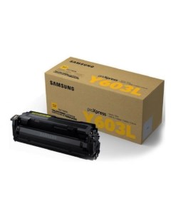 Картридж лазерный CLT Y603L SV253A желтый 10000 страниц оригинальный для SL C4010 Samsung