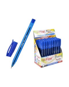 Ручка шариковая PEACH F 1150Т синий пластик колпачок F 1150Т син Flair