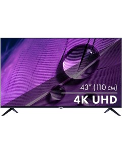 Телевизор 43 Smart TV S1 3840x2160 DVB T T2 C HDMIx4 USBx2 WiFi Smart TV черный DH1VYAD00RU Haier