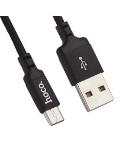 Кабель X14 USB Micro USB 1м черный Hoco